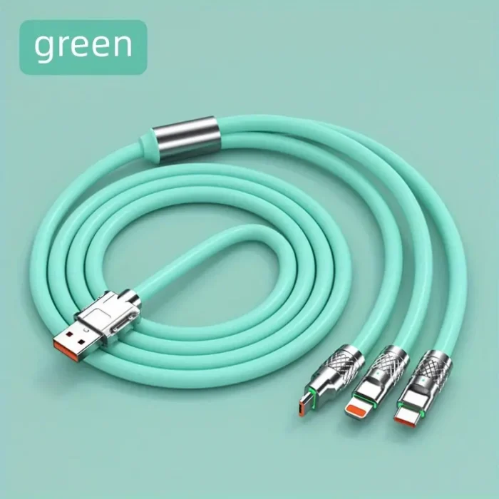 كابل شحن فائق السرعة مزود بمنفذ USB من نوع Type-C بقدرة 120 وات لهواتف آيفون وأجهزة أخرى بأقصى سرعتها!