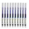 مجموعة من 10 أقلام جل سريعة الجفاف، نقطة دقيقة 0.5 مم، خفيفة الوزن مع إمداد حبر مرئي - مثالية للاستخدام المدرسي والمكتبي.