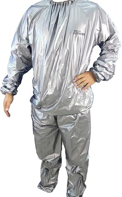 بدلة ساونا من فتنس مينتس، فضي، XL, SNA-XL-S