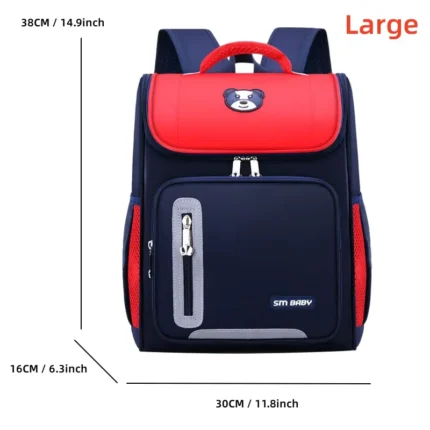 حقيبة ظهر مدرسية للأطفال ذات سعة كبيرة لطلاب المدارس الابتدائية