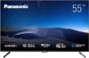تلفزيون ذكي بنظام اندرويد من باناسونيك بدقة 4K وخاصية HDR بتقنية UHD مقاس 55 بوصة، مدمج بالكروم كاست وشاهد في اي بي ونظام العرض الرقمي وتقنية صوت دولبي، بتصميم نحيف، TH-55HX750 اصدار 2021، أسود