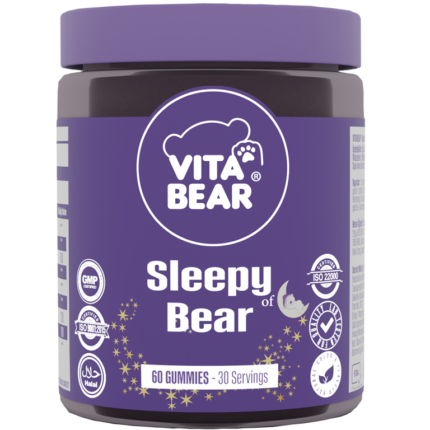 فيتامين تنظيم النوم فيتا بير 60 قطعة حلوى Vita Bear