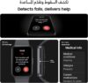 سوار اللياقة البدنية سامسونج جالكسي فيت 3 خفيف وانيق، بطارية تدوم 13 يومًا، اكثر من 100 تمرين وتتبع النوم، 40 ملم، رمادي