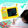 العاب تعليمية تعليمية، هدايا العاب رياضيات للاطفال بعمر 4 5 6 7 8 9 سنوات للاولاد والبنات، الة تدريب ذكية على مكعبات ارقام الاطفال ولوحات رسم LCD لعبة مونتيسوري (قطعة واحدة)