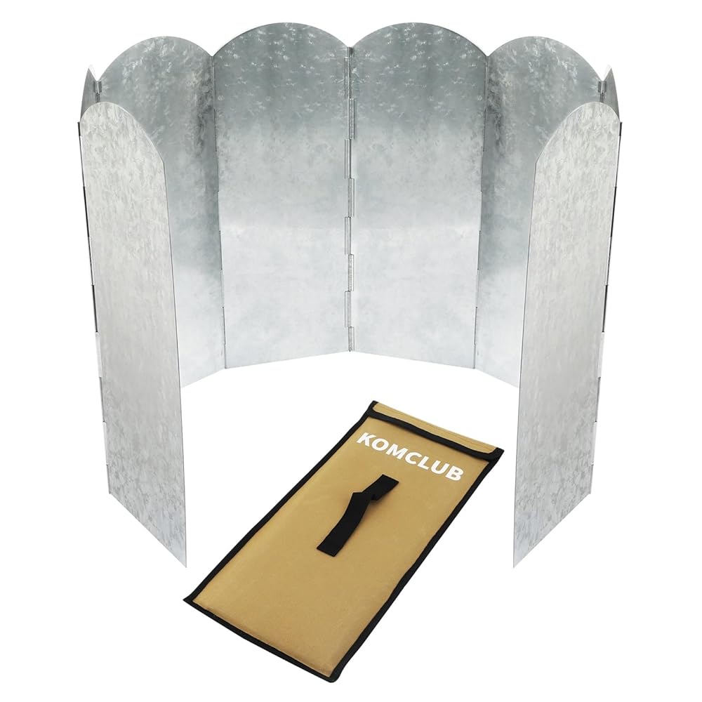 سان لايك مصد رياح لموقد التخييم، واقي رياح لموقد الغاز، 8 الواح مجلفنة قابلة للطي، ارتفاع 30/40 سم، صغير ومتين، لمواقد التخييم في الهواء الطلق ومواقد البوتان (40 سم) سان لايك مصد رياح لموقد التخييم، واقي رياح لموقد الغاز، 8 الواح مجلفنة قابلة للطي، ارتفاع 30/40 سم، صغير ومتين، لمواقد التخييم في الهواء الطلق ومواقد البوتان (40 سم)