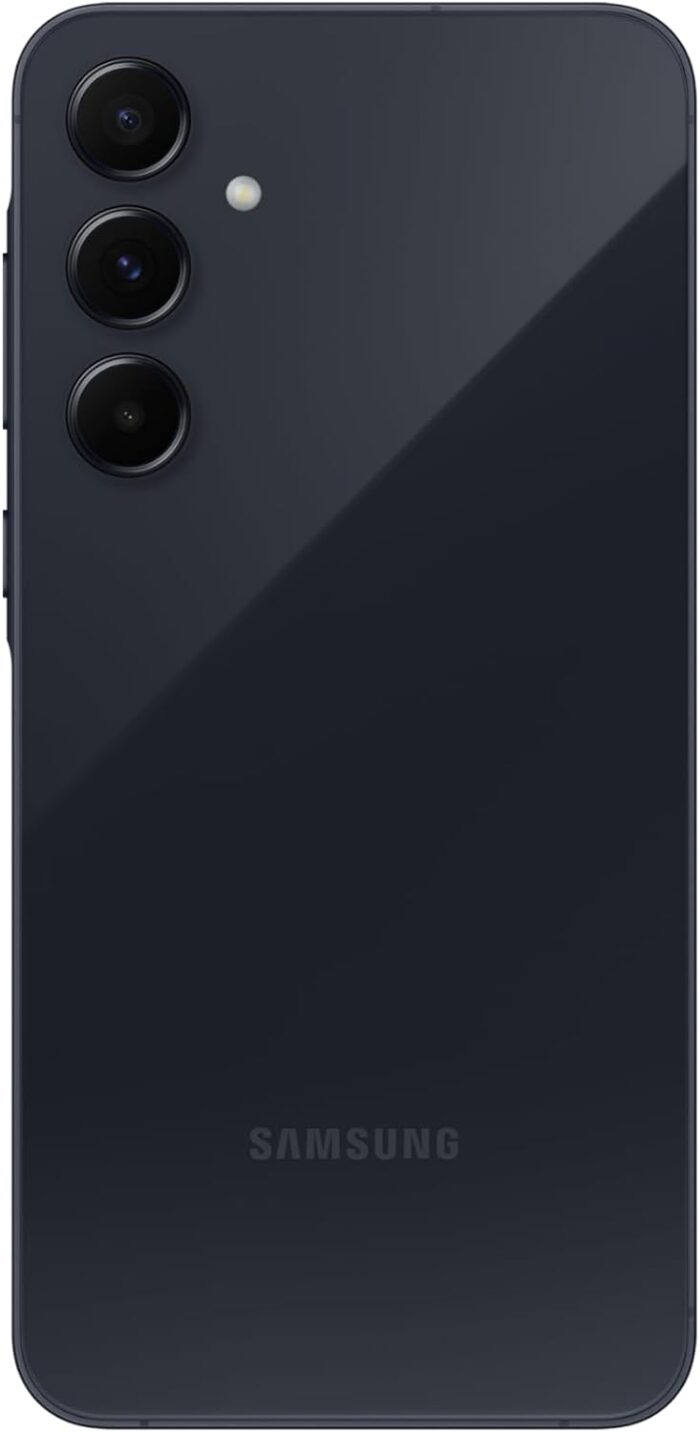 جوال جالكسي A55 شبكة الجيل الخامس 5G من سامسونج ذاكرة تخزين 256GB RAM 8GB ذكي بنظام اندرويد كحلي رائع (إصدار المملكة العربية السعودية) بشريحتين