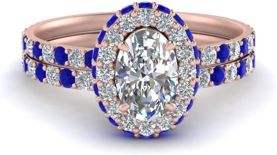 CaratYogi اختر خاتم الزواج الماسي البيضاوي الخاص بك على شكل هالة ممتد من الأحجار الكريمة مطلية بالذهب الوردي على شكل بيضاوي مجموعات خاتم زفاف بتصميم عصري بسيط مقاس 4 إلى 12 CaratYogi اختر خاتم الزواج الماسي البيضاوي الخاص بك على شكل هالة ممتد من الأحجار الكريمة مطلية بالذهب الوردي على شكل بيضاوي مجموعات خاتم زفاف بتصميم عصري بسيط مقاس 4 إلى 12