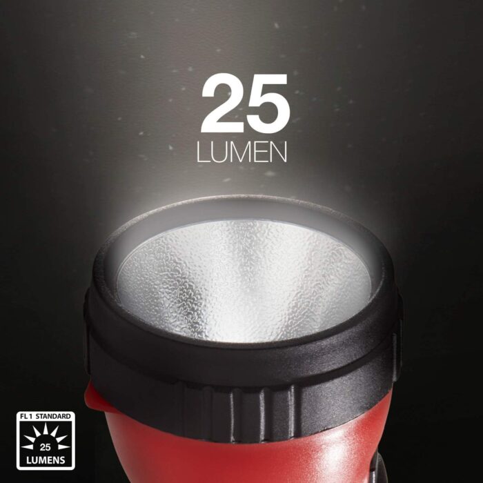 ساتيش LED مصباح يدوي متعدد حزمة، مشرق والتحمل، سوبر طويل عمر البطارية، استخدم لحالات الطوارئ، التخييم، في الهواء الطلق، بطاريات شملت، أحمر، أزرق، أبيض ناصع، 6.2 - س 3.9 - × 2.8 -