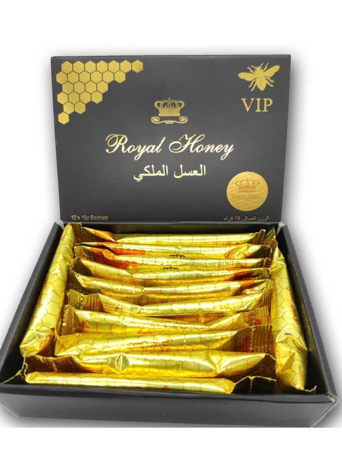 العسل الملكي للرجال الأصلي الماليزي 12 عبوة