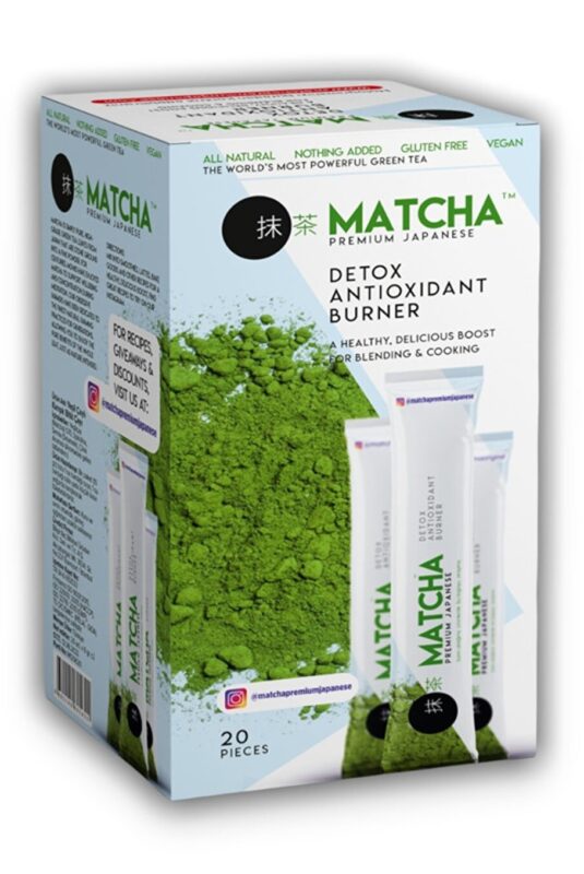 شاي الماتشا الياباني لطرد السموم 20 كيس