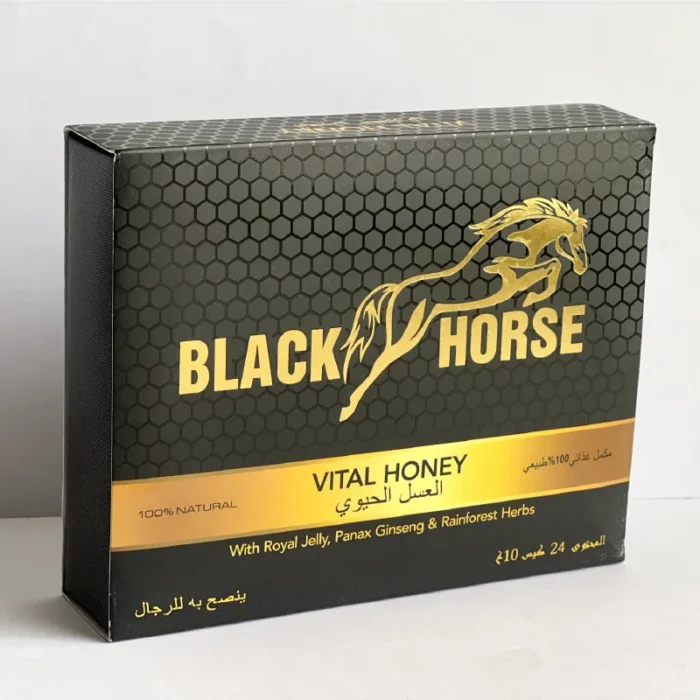 بلاك هورس العسل الحيوي للرجالBlack horse VIP - for him 10g x 24 sachets
