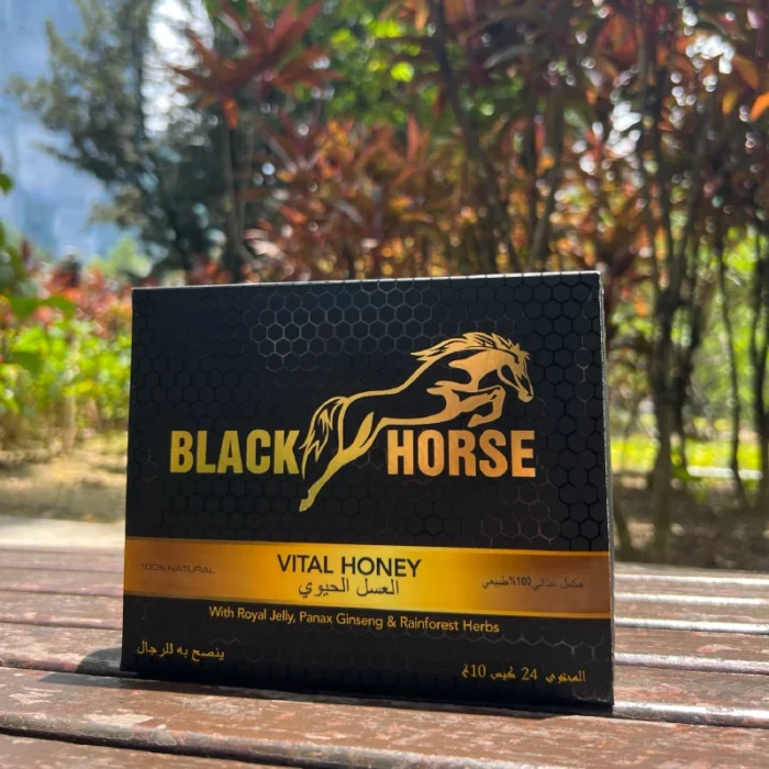 بلاك هورس العسل الحيوي للرجالBlack horse VIP - for him 10g x 24 sachets