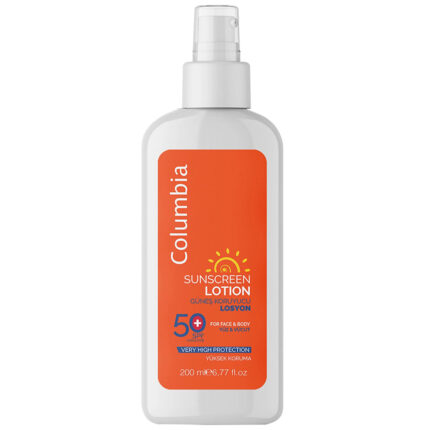 لوشن واقي شمس للوجه والجسم من كولومبيا Columbia حماية فائقة SPF 50 - حجم 200 مل