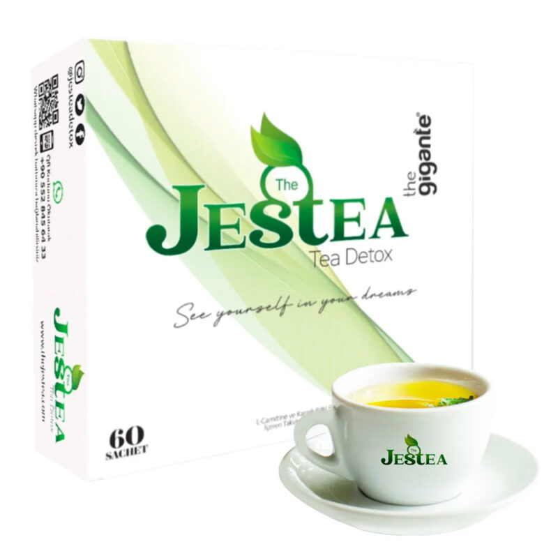 شاي التخسيس Jestea Detox إنقاص الوزن والتخلص من السموم في شهر واحد - 60 كيس