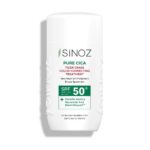 افضل واقي شمس سينوز Sinoz بخلاصة نبات السيكا عامل حماية SPF 50 - عبوة 50 مل