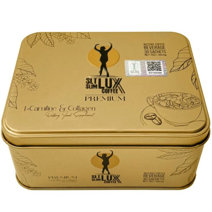 قهوة التخسيس SLT SLIM LUX COFFEE لخسارة الوزن الزائد بمعدل سريع في أسرع وقت – 30 كيس
