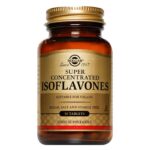 مكمل الايسوفلافون صويا للنساء | SOLGAR Soy Isoflavones لتخفيف أعراض انقطاع الطمث - 30 قرصاً
