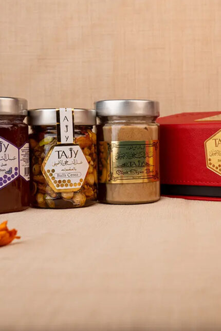 أفضل عسل مقوي للنساء من التاجي TAJY | مجموعة من 3 أنواع من العسل المحفز للهرمونات الأنثوية
