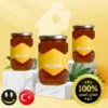 عسل زهر الزلوع - 975 غ عدد ثلاث عبوات , لعلاج الضعف عند الرجال - طبيعي100% | شرش الزلوع من Tajy التاجي - حاصل على الضمان الذهبي