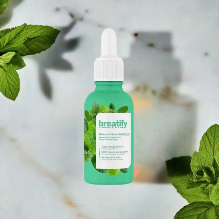 قطرات بريتيفاي Breatify معطر فم للمتزوجين بالزيوت الطبيعية للتخلص من رائحة الفم الكريهة - عبوتان