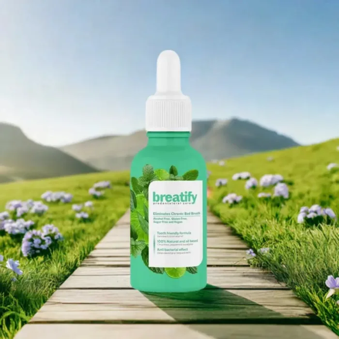 قطرات بريتيفاي Breatify معطر فم للمتزوجين بالزيوت الطبيعية للتخلص من رائحة الفم الكريهة - عبوتان
