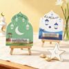 ٦ قطع من بطاقات حامل النقود لعيد مبارك، وأظرف نقود رمضانية مزخرفة لتقديم الهدايا النقدية، وحامل للشيكات والنقود وأحمر الشفاه مع غطاء بلاستيكي ولاصق لحفلات إفطار الأطفال المسلمين | متجر واو الأفضل ترينديول السعودية