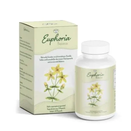 كبسولات Euphoria Balance دعم التوازن والراحة النفسية فيتامينات مكمل غذائي | من المانيا الى باب بيتك | متجر واو الأفضل ترينديول السعودية