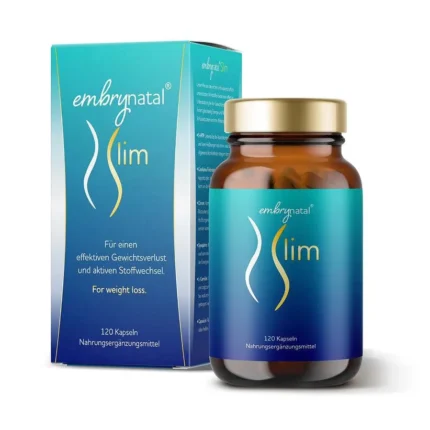 كبسولات امبريناتال سليم Embrynatal Slim| لرشاقة أكبر في حياتك اليومية | دعم شامل للصحة والطاقة والتوازن الغذائي مع مكمل غذائي للنساء – 120 كبسولة - من المانيا الى باب بيتك | متجر واو الأفضل ترينديول السعودية