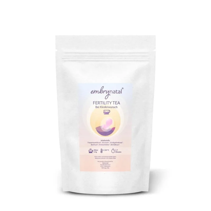 شاي امبريناتال العشبي Embrynatal Fertility | زيادة فرصة الحمل | دعم طبيعي وآمن للصحة الإنجابية وزيادة فرص الحمل مع أعشاب لتنظيم الهرمونات – من المانيا الى باب بيتك | متجر واو الأفضل ترينديول السعودية