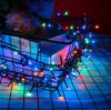 سلسلة أضواء ملونة لحفلات رمضان والعيد (16 مترًا) - 250 مصباح LED - سلسلة أضواء زفاف ملونة RGB تعمل بالكهرباء 220 فولت | متجر واو الأفضل ترينديول السعودية