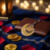 ٦ قطع من سلاسل مفاتيح عيد مبارك، تتضمن ميداليات على شكل نجوم وفوانيس وقمر، مصنوعة من مزيج من الأكريليك الأبيض والذهبي، وهي عبارة عن سلاسل مفاتيح تذكارية رائعة، وحامل مفاتيح إسلامي لرمضان، وإكسسوارات إسلامية..| متجر واو الأفضل ترينديول السعودية.