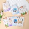 ١٢ دفترًا من دفاتر رمضان كريم، بتصميمات كرتونية لقلعة وفانوس القمر، دفاتر مسطرة فارغة، دفاتر ورقية بغلاف مقوى مخيطة، إكسسوارات مكتبية لعيد الفطر، هدايا للحفلات المدرسية الإسلامية | متجر واو الأفضل ترينديول السعودية