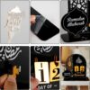تقويم رمضان للعد التنازلي، تقويم عيد مبارك لتزيين طاولة رمضان - أسود | متجر واو الأفضل ترينديول السعودية