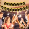 لافتة "رمضان مبارك" من فيسونيكس - زينة عيد مبارك بنقوش النجوم والهلال والقلاع | مثالية لتزيين المنزل في رمضان ولوازم الحفلات | متجر واو الأفضل ترينديول السعودية