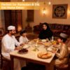 عصا شمعة ULHYC، زينة نجوم رمضان لديكور هلال رمضان لحامل الشموع وموزع الروائح العلاجية، ديكور قمر العيد، زينة ذهبية لسطح الطاولة لعيد الفطر، مكتب منزلي |متجر واو الأفضل ترينديول السعودية